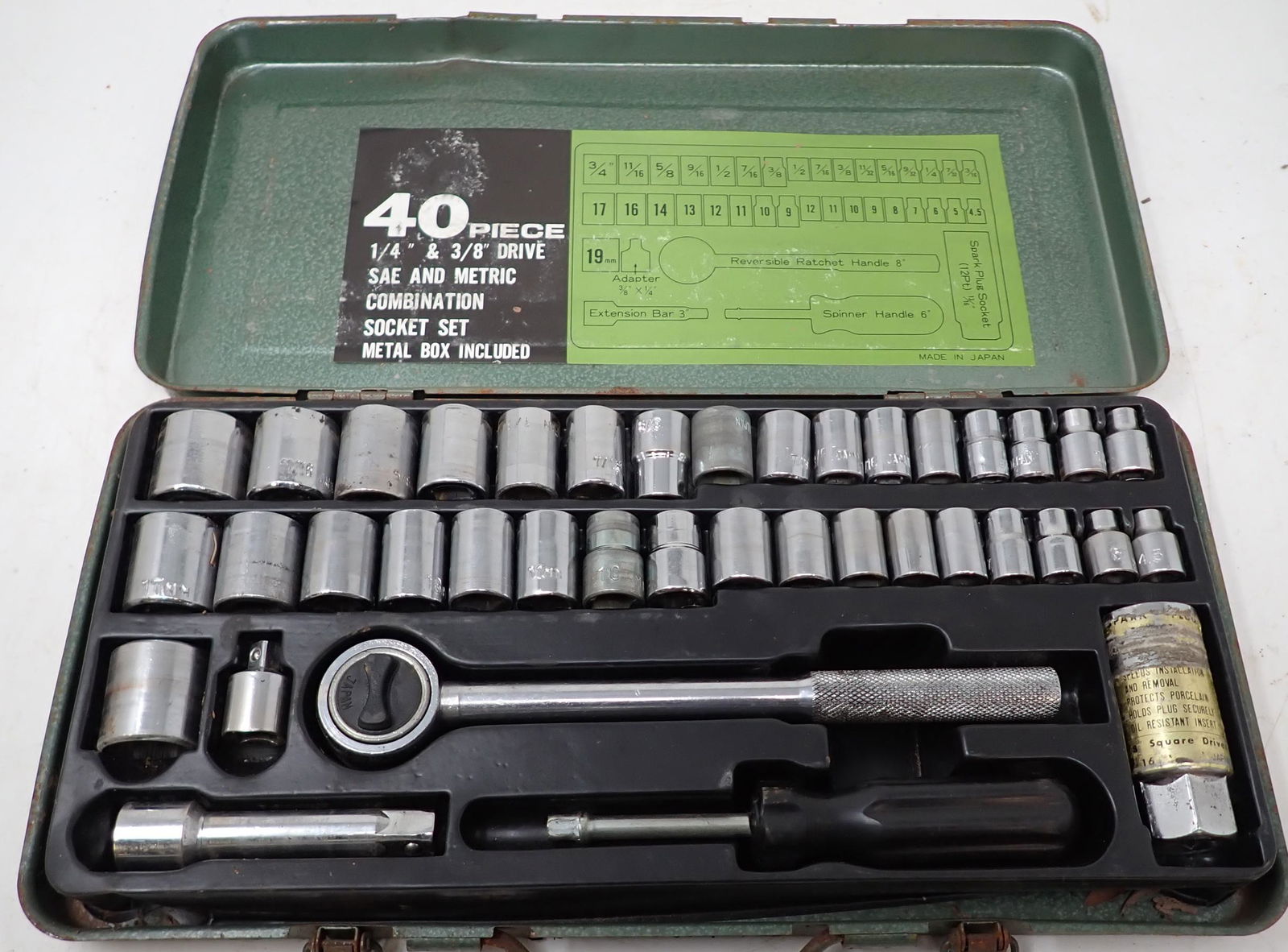3/8" Drive 40pc Socket Set (1 of 2)