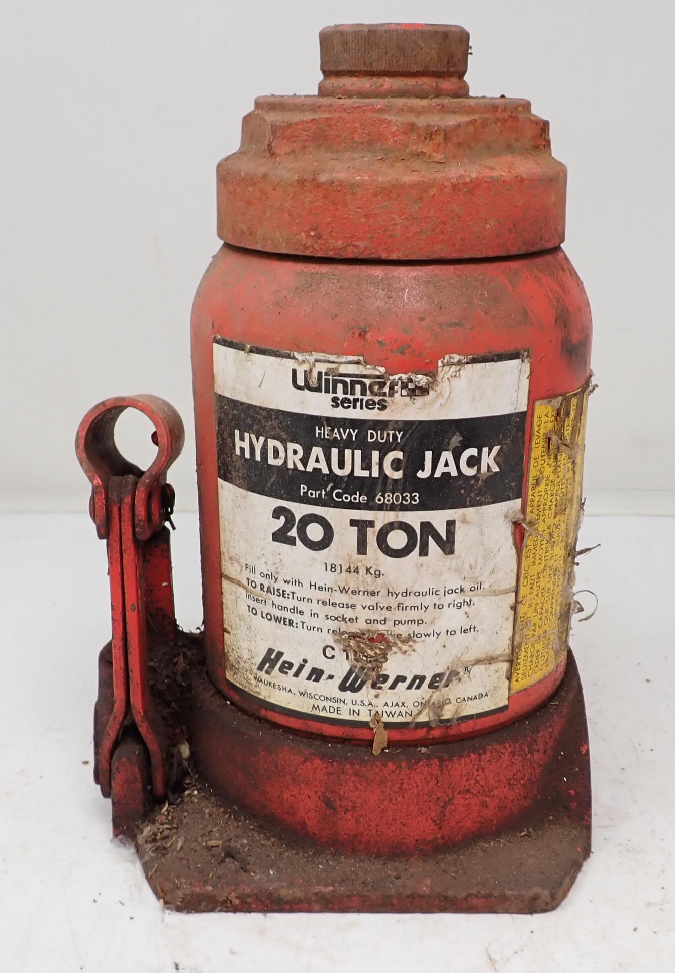 Hein Werner 20 Ton Hydraulic Jack (1 of 2)