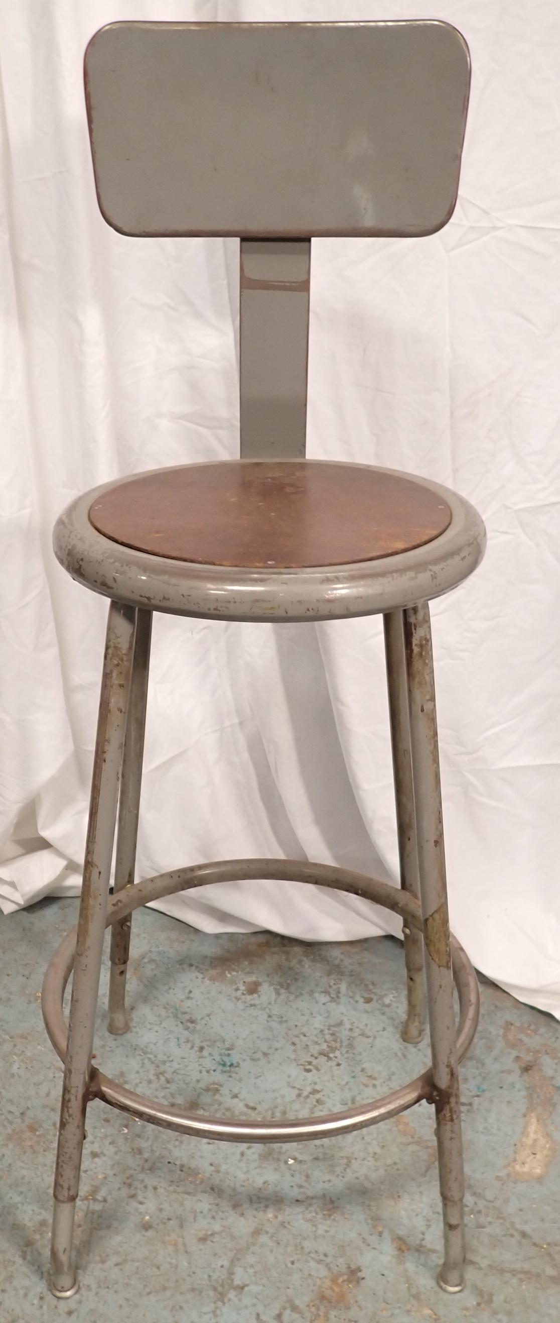 Vintage Industrial Stool (1 of 4)