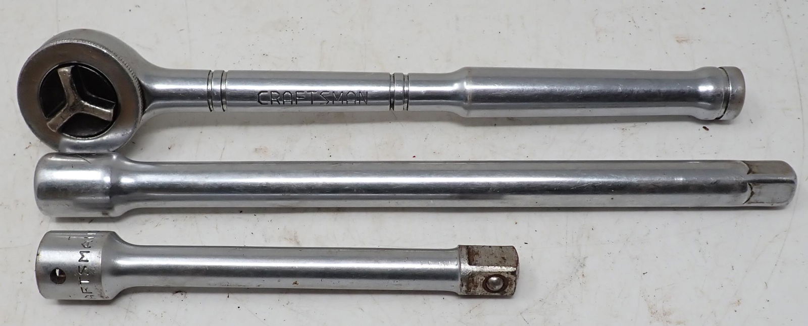 Craftsman 1/2" Drive Rachet & Extensions (1 of 2)