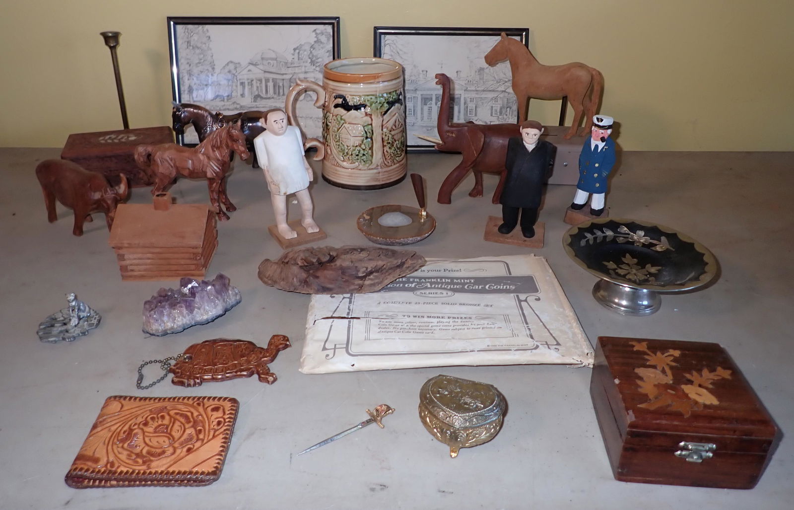 Wood Carvings Prints Trinket Boxes & Misc (1 of 8)