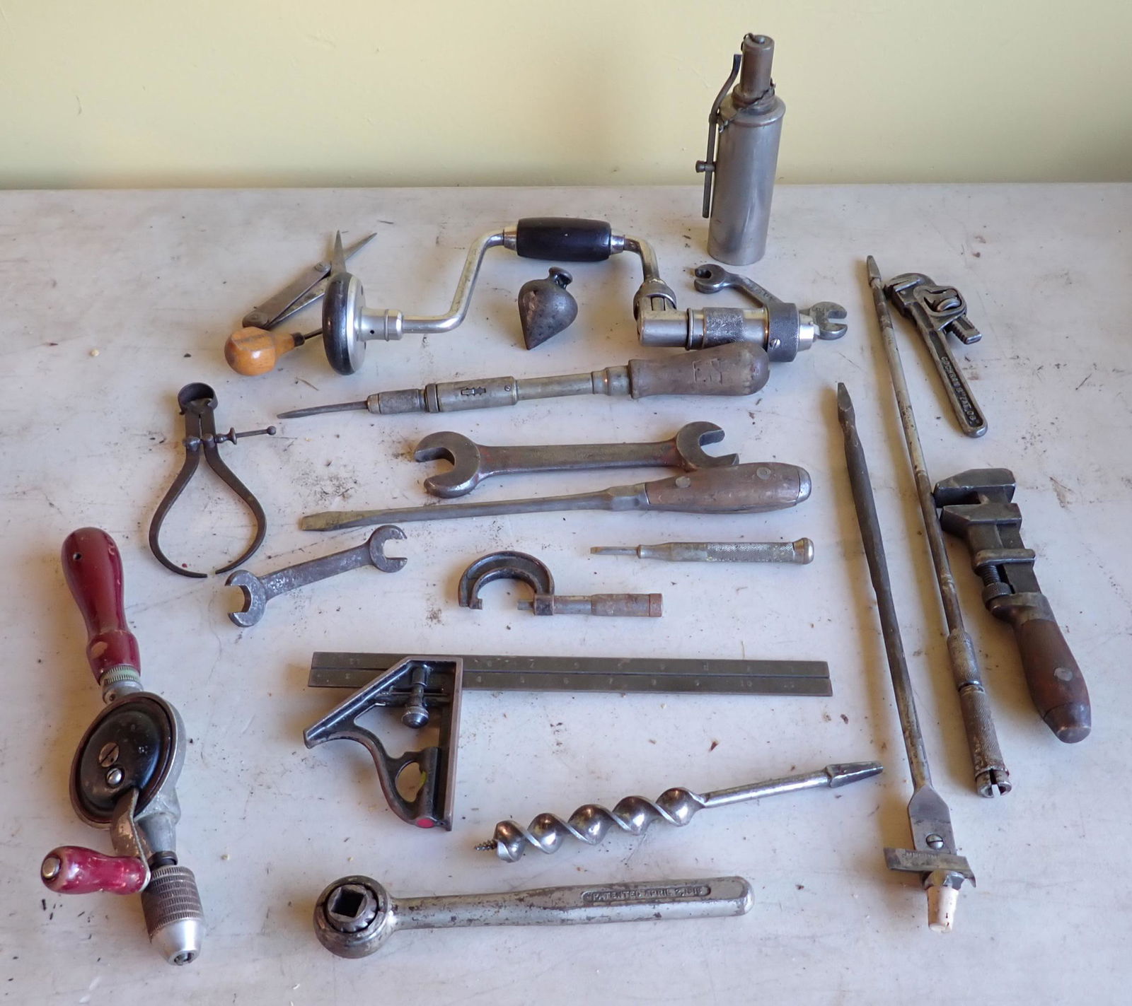 Alcohol Torch Augers Hand Drill Misc Tools (1 of 8)