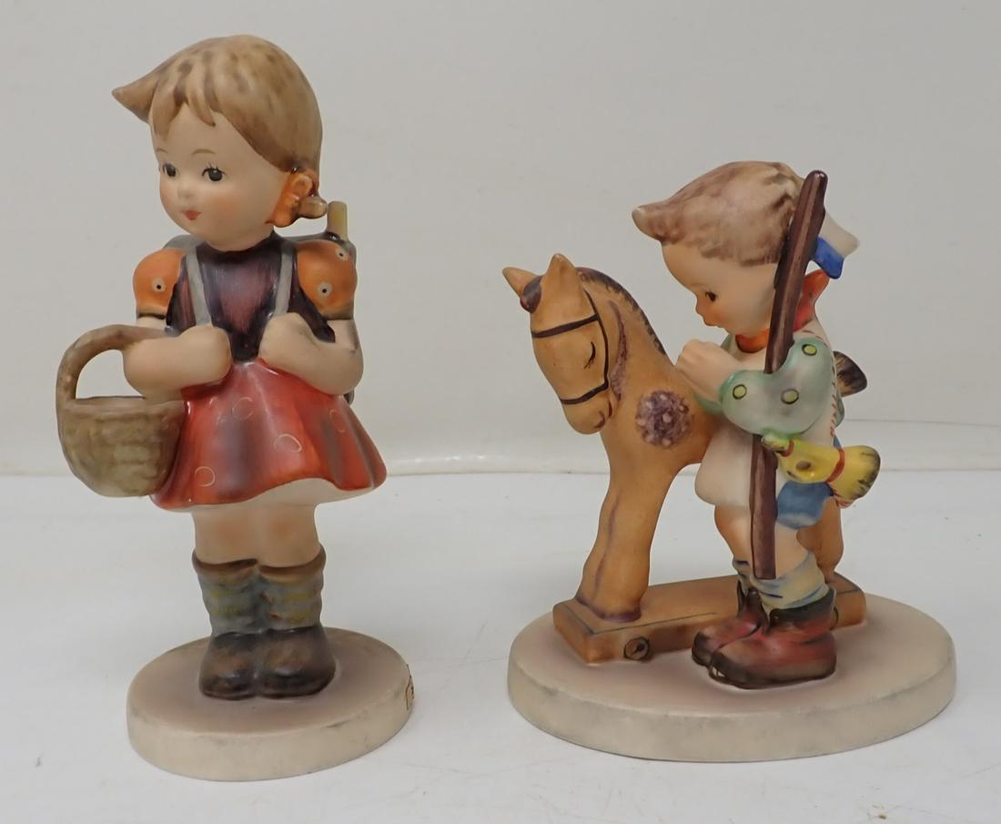 2 Hummel Figurines: Tallest is approx 5 1/8"