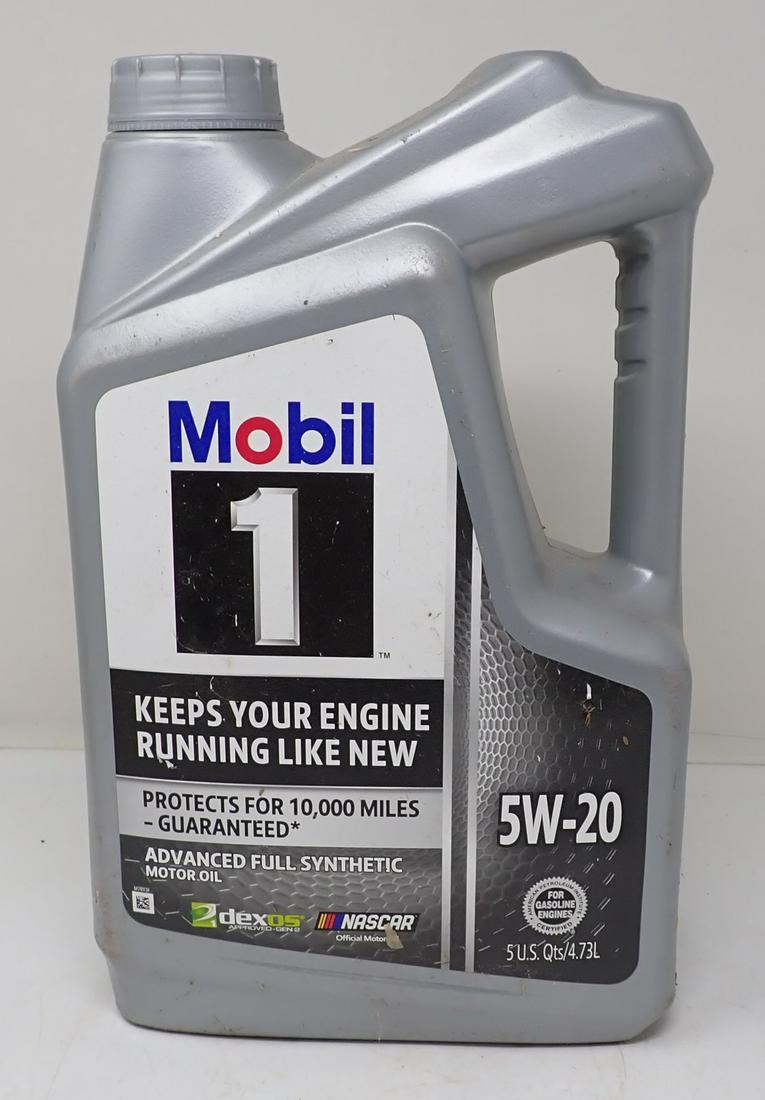 5 Quarts Mobil 1 5w 20 Motor Oil: No shipping !