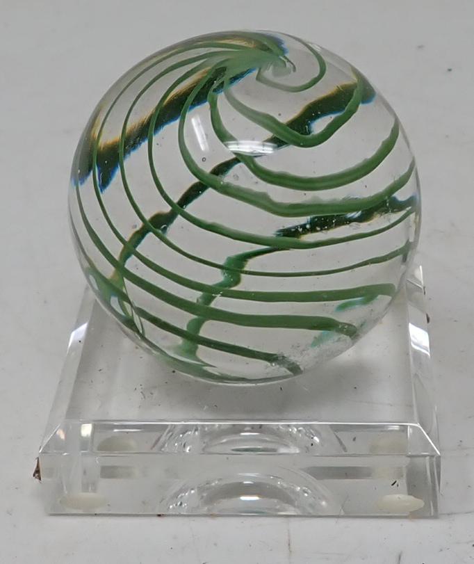 Marble: Approx 1 7/8" in diameter