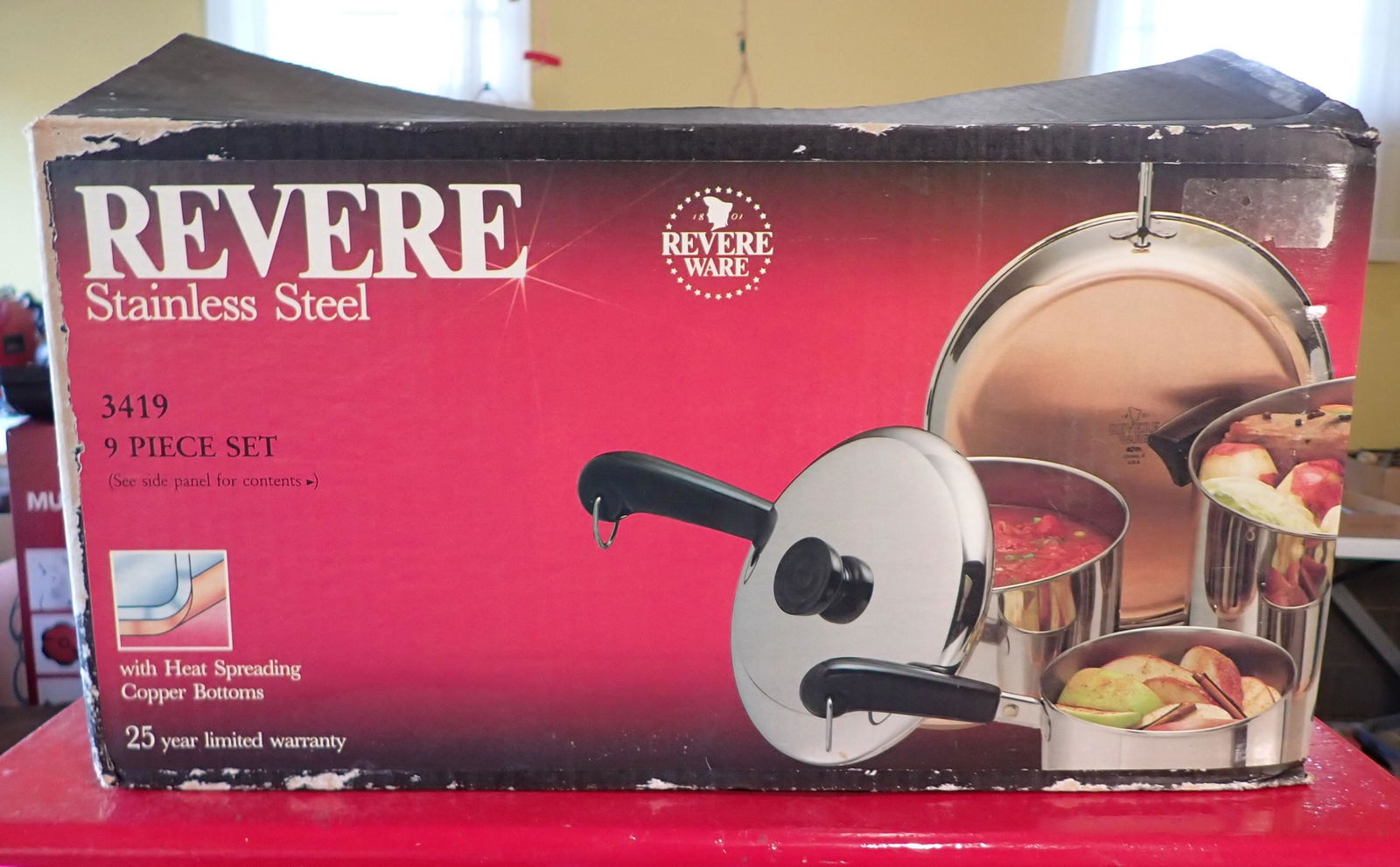 Revere Ware 3419 Pots & Pans Sealed ! (1 of 2)