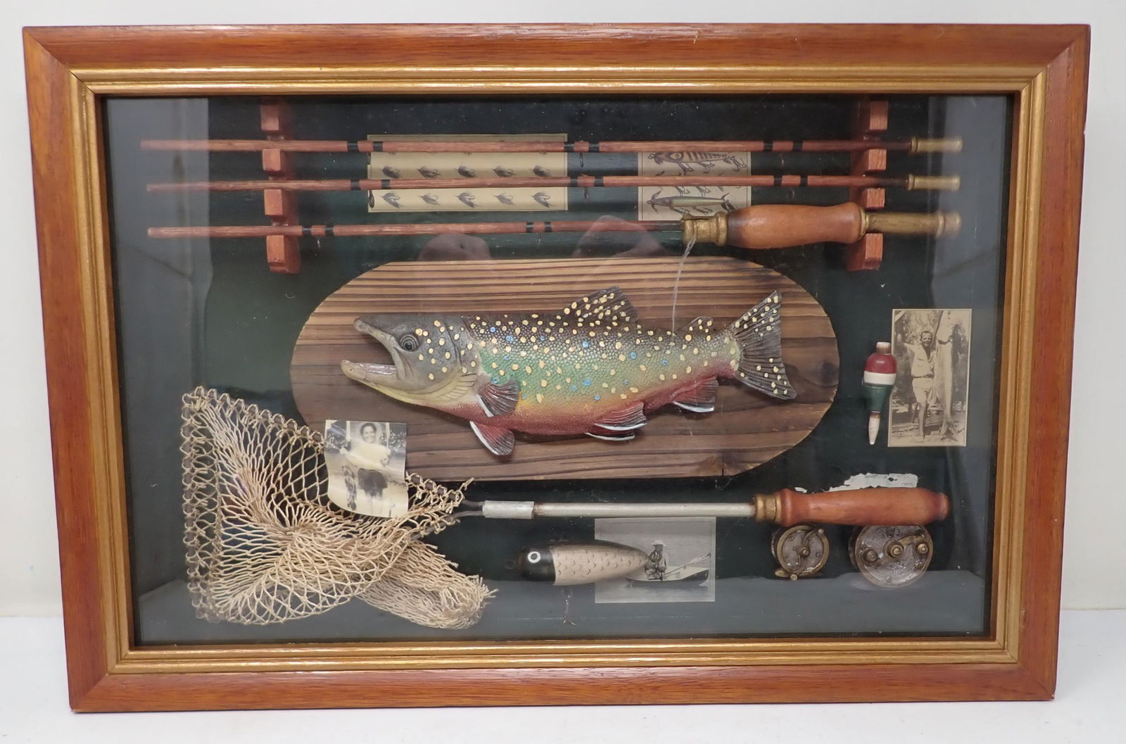 Trout Fishing Shadow Box (1 of 1)