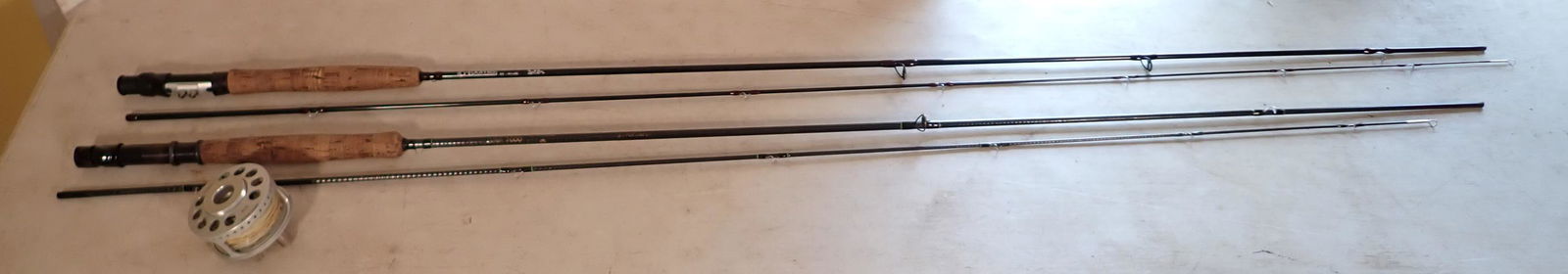 Loomis Cortland Fly Fishing Rods Hardy Marksman Reel (1 of 6)