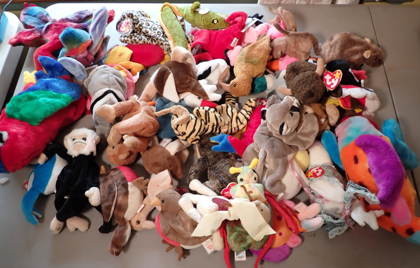 Ty Beanie Babies: Getting all beanie babies pictured