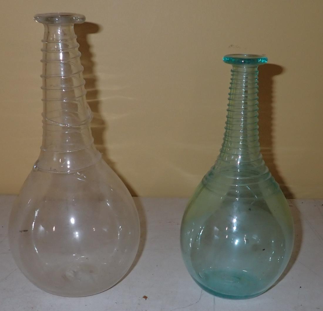Hand Blown Glass Bottle (1 of 2)