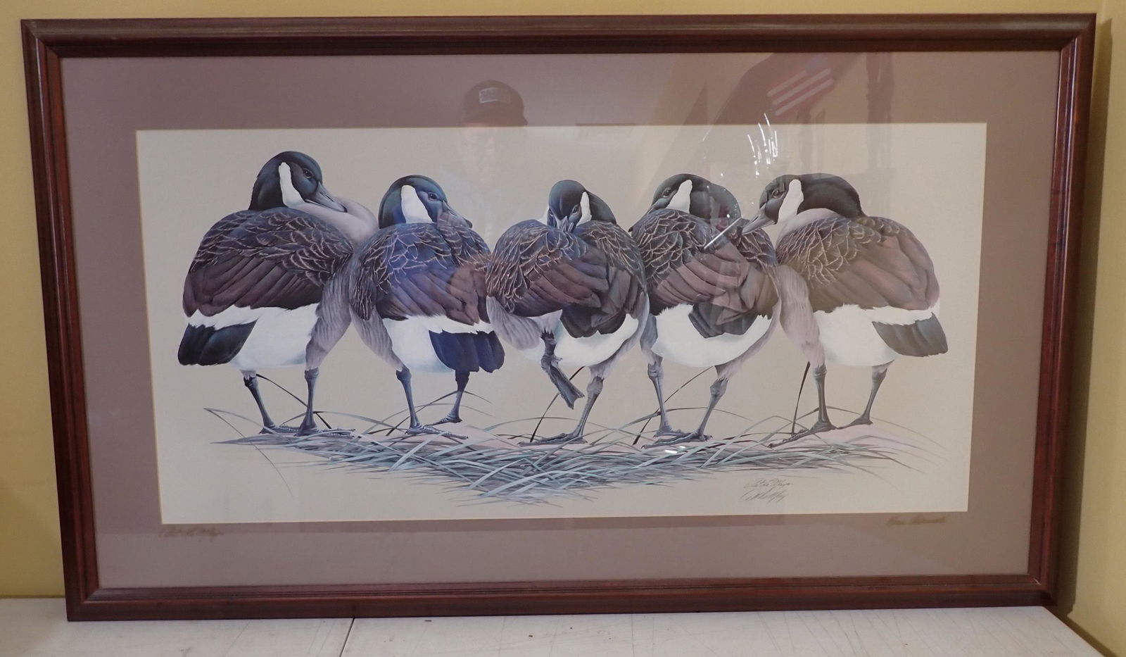 Art La May Signed Canadian Goose Print (1 of 4)