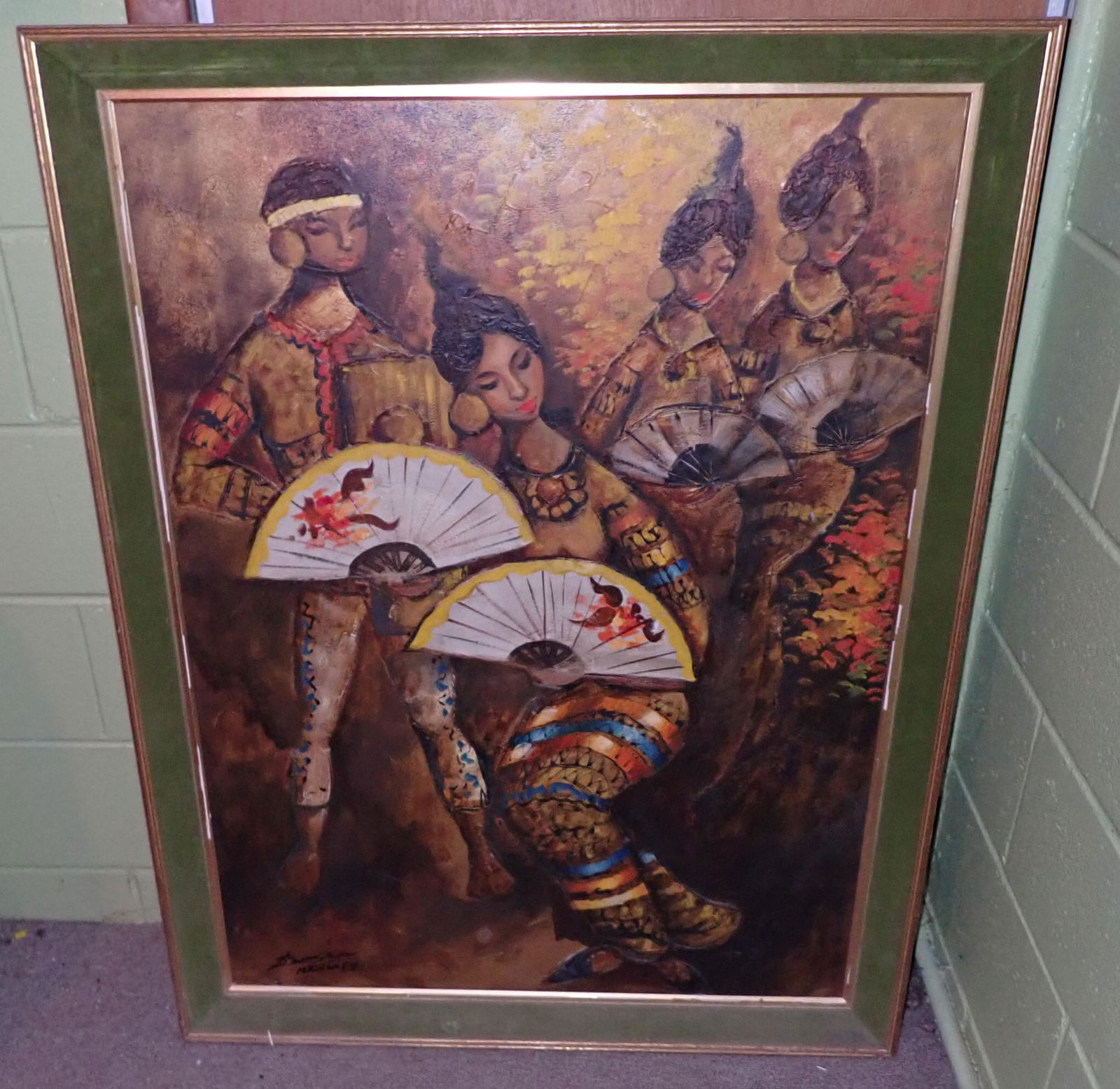 1964 Barbara Zeda Oil Painting on Canvas (1 of 6)