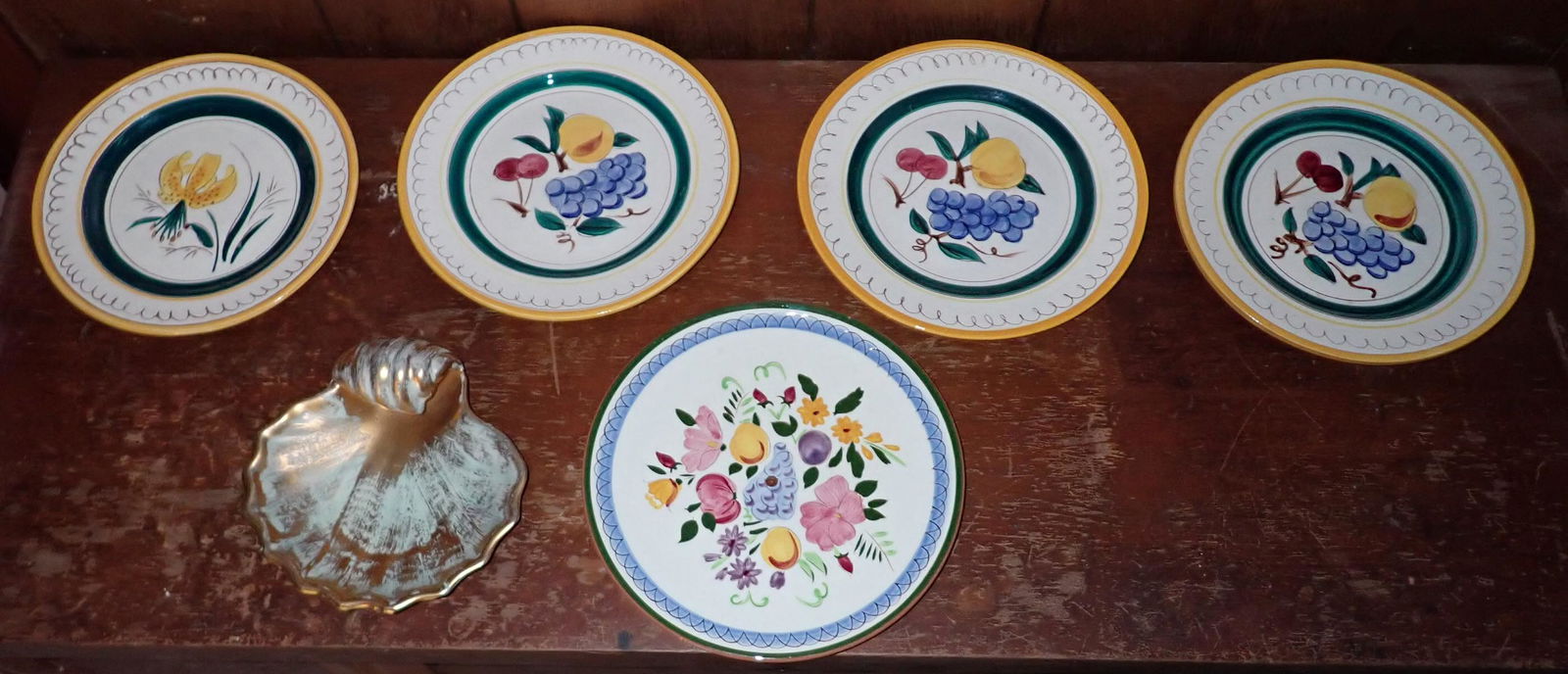 Stangl Plates and Candy Dish (1 of 4)