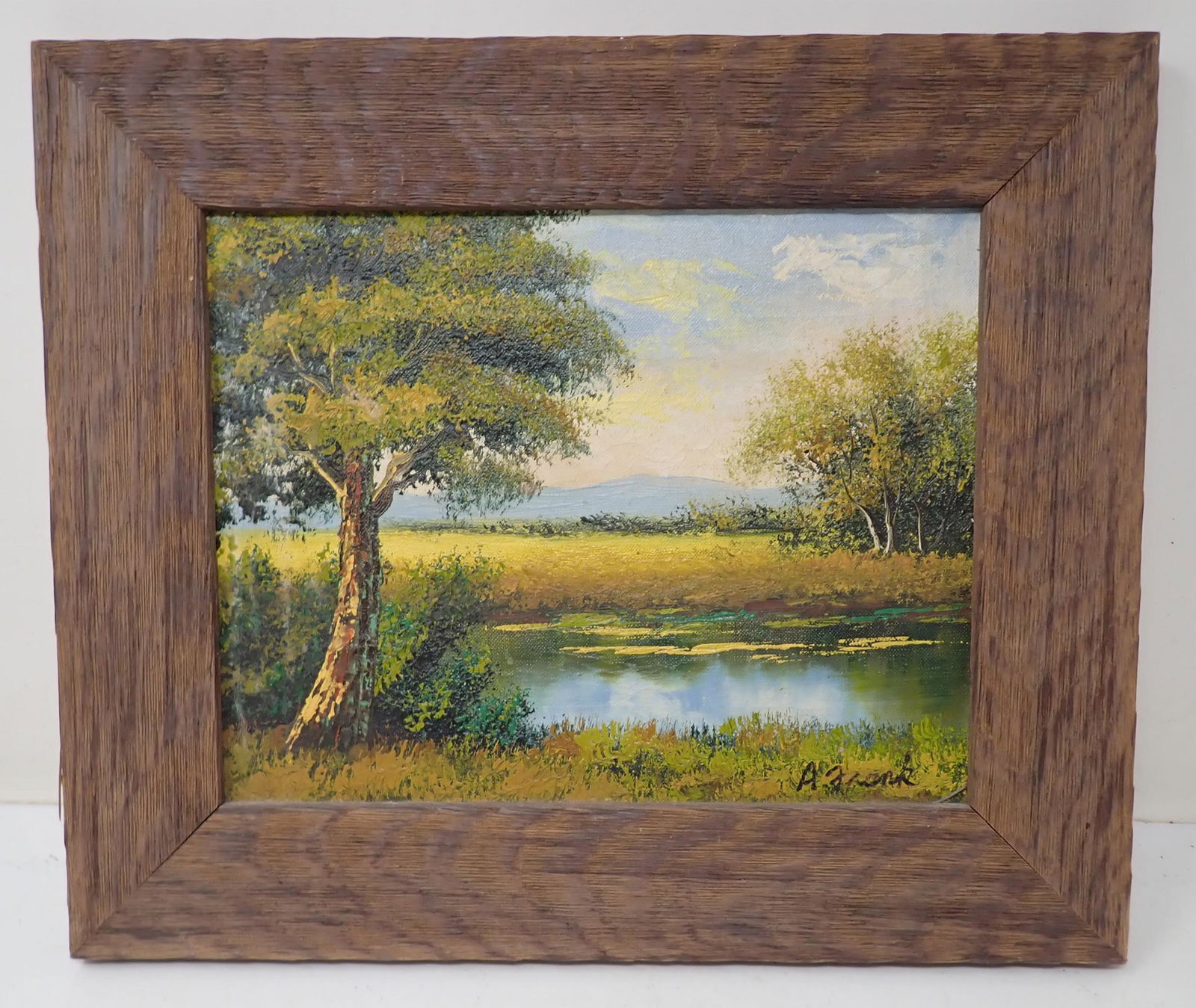 A Frank Oil on Canvas Painting (1 of 3)