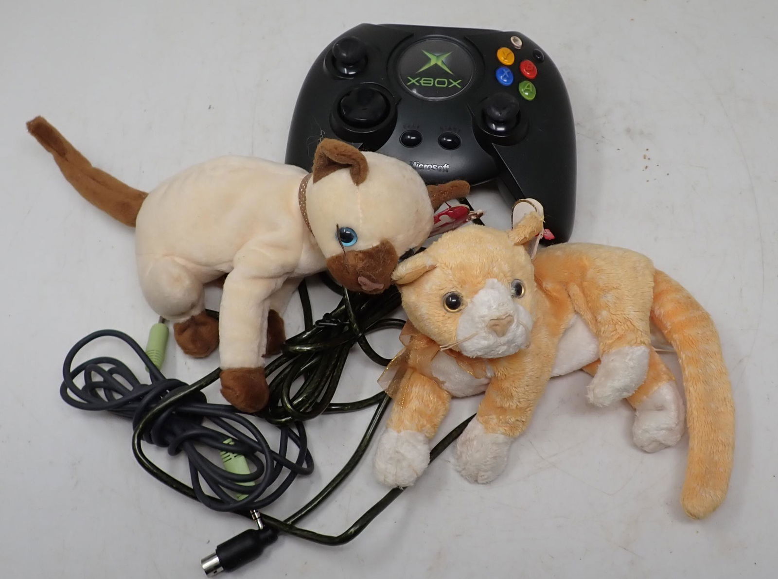 Xbox Controller and Beanie Babies (1 of 1)