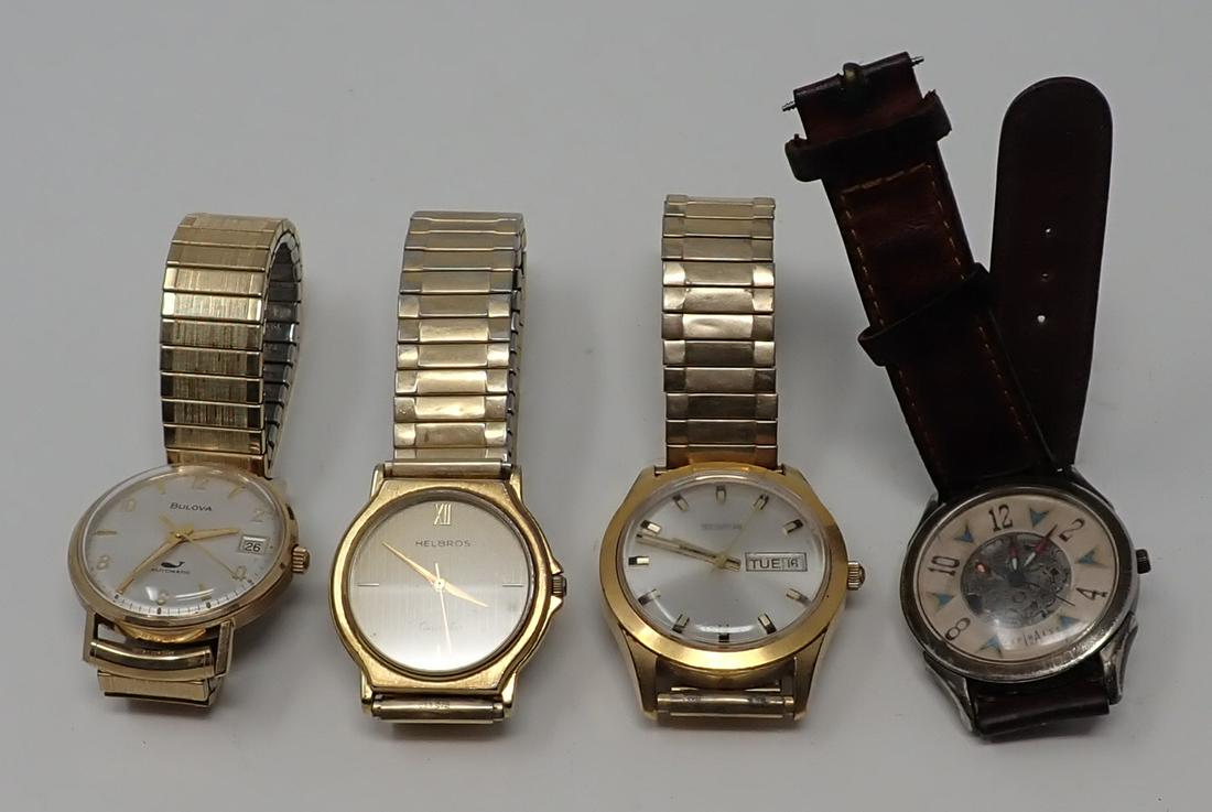 Bulova Helbros Benrus Watches: Watch on far right is LA Express