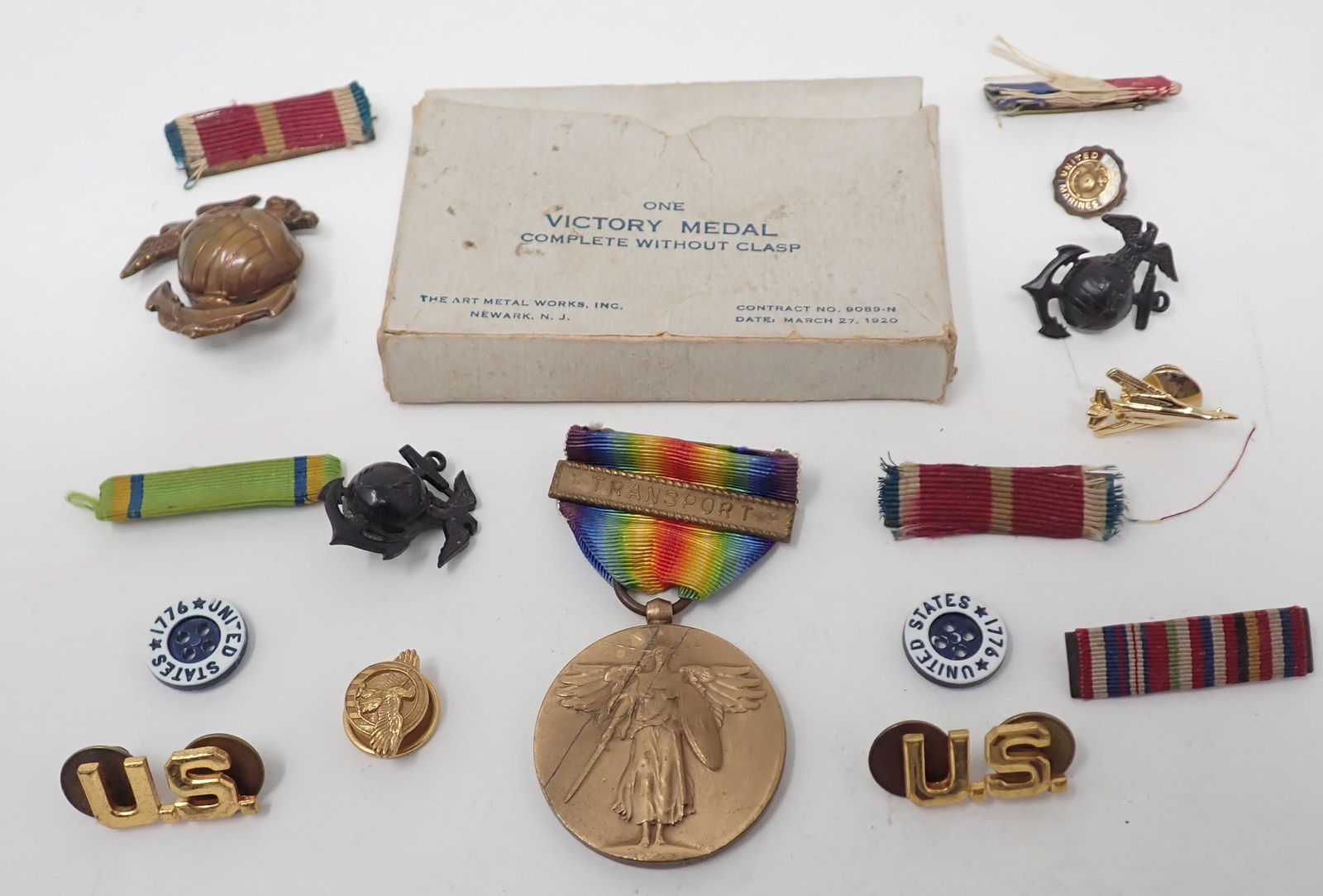 Victory Transport Medal Military Pins (1 of 9)