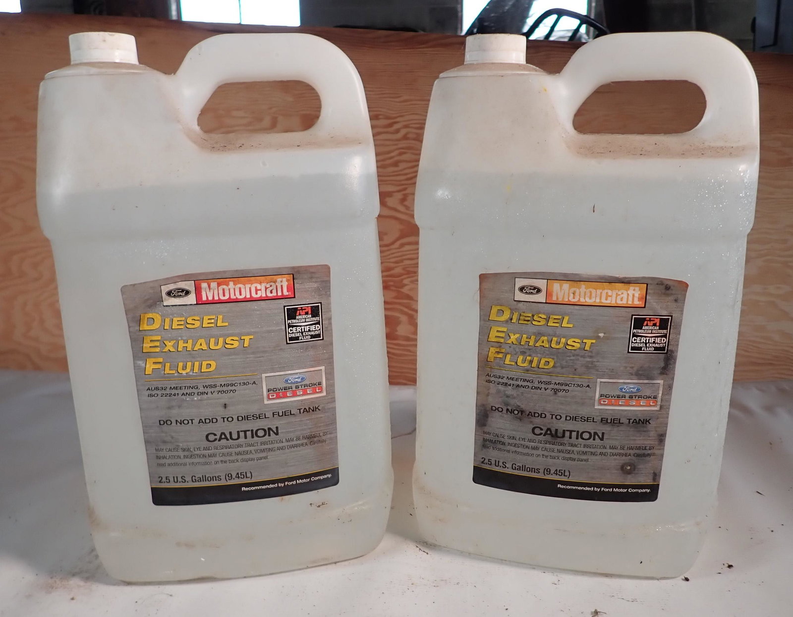 Ford Diesel Exhaust Fluid: 5 gallons. NO SHIPPING
