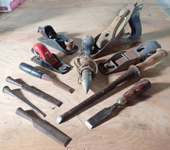 Stanley Planes Misc Chisels & Plumb Bob (0044) on Nov 13, 2022 M.J