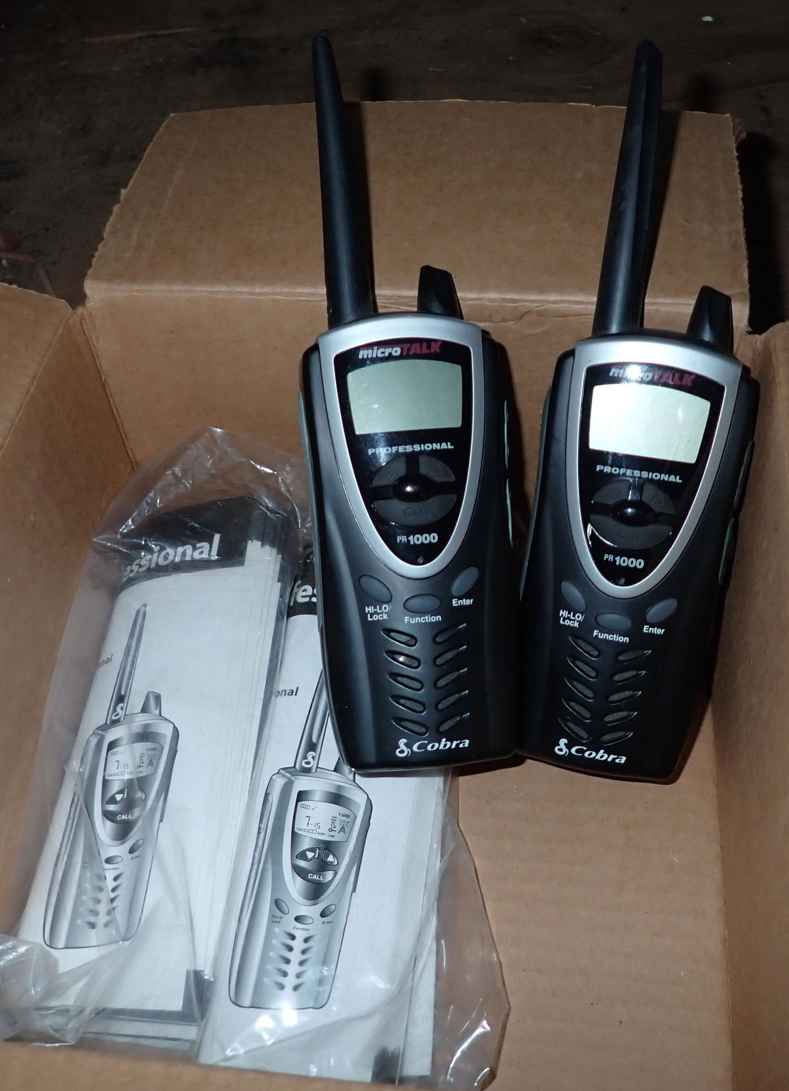 Cobra Microtalk CB Radios (1 of 1)