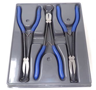 Blue Point BPP Extended Reach Hose Pliers: Hose grip pliers are apprx 11" long