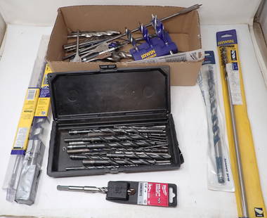 Wood Concrete & Misc Drill Bits: Getting all pictured