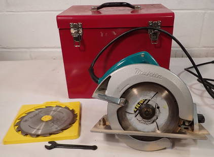 Makita 185mm Circular Saw: Comes with case , blade , and wrench