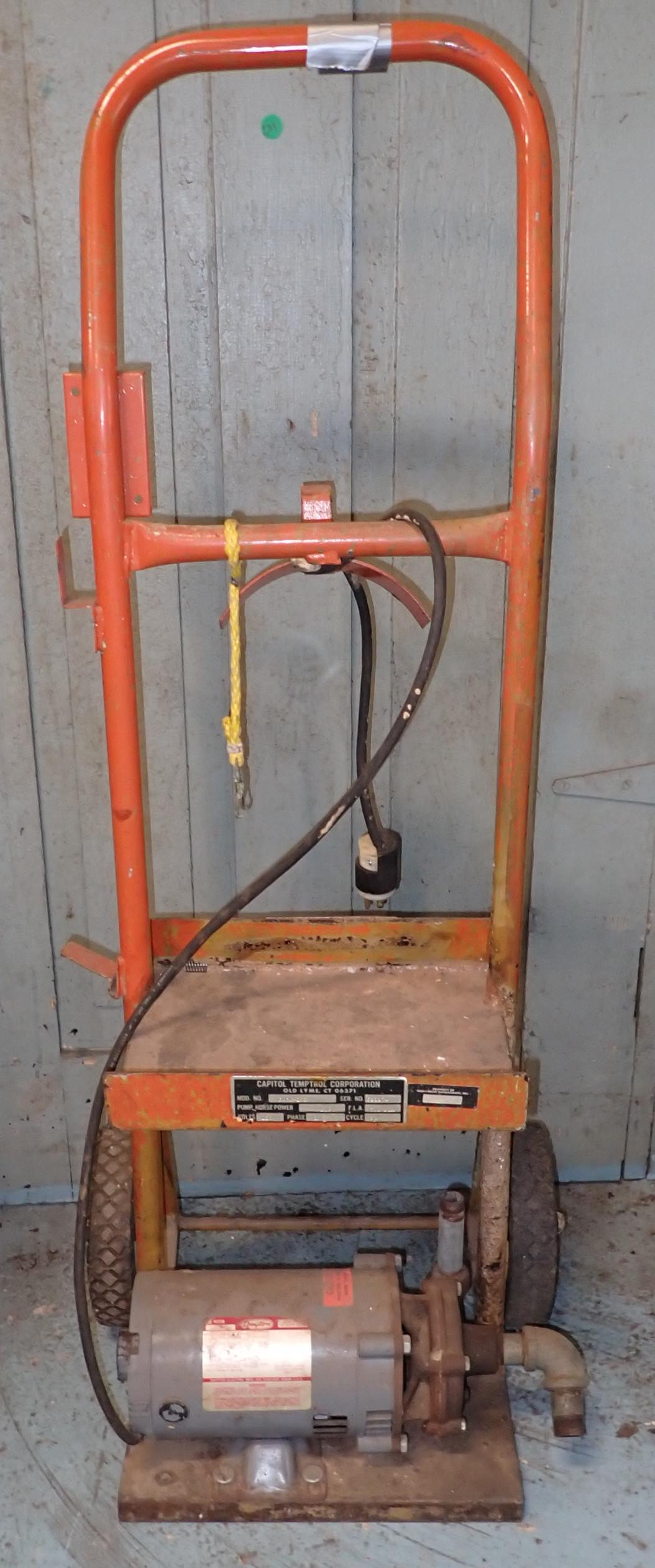 Hand Truck with Dayton 1/3 hp Pump (1 of 4)