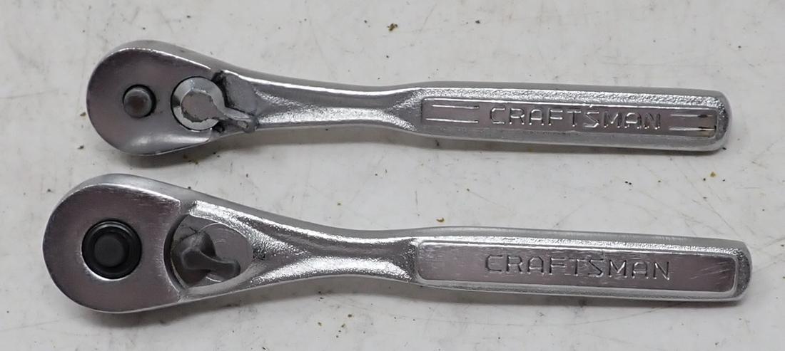 2 Craftsman 1/4" Drive Rachet Wrenches (1 of 3)