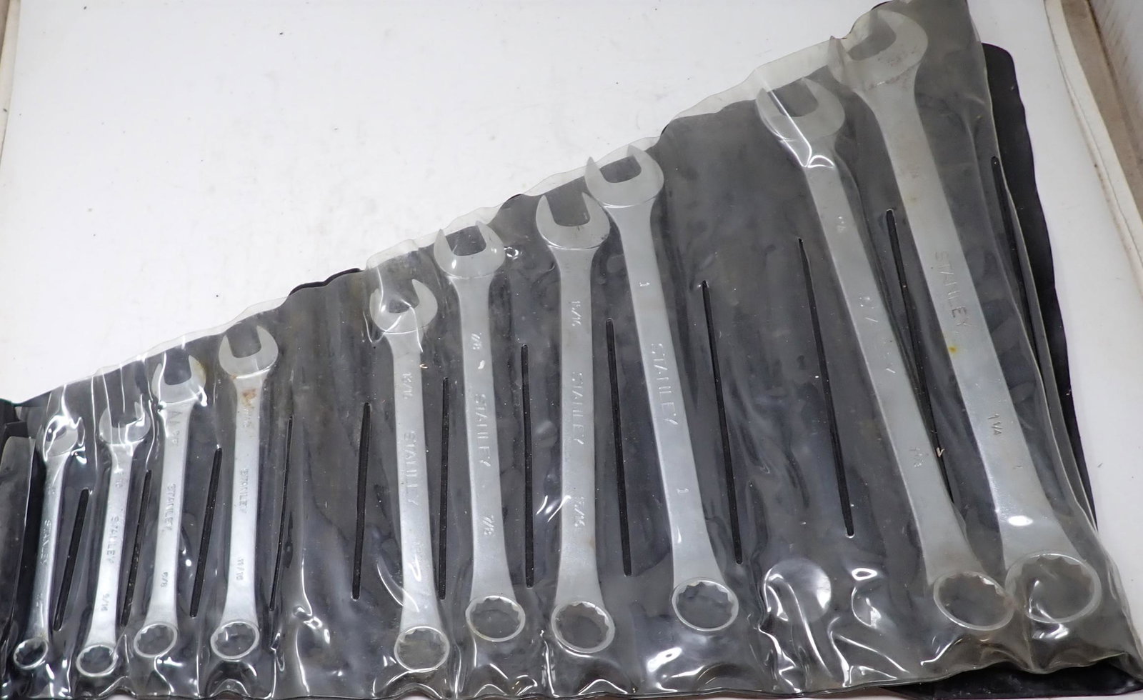 Stanley Combination Wrenches: 3/8"- 1 1/4". Missing a couple