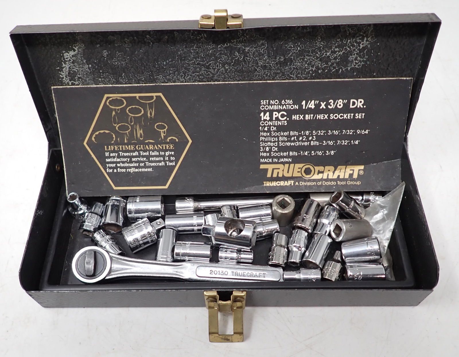 TrueCraft 1/4" Drive Rachet & Misc Sockets (1 of 2)