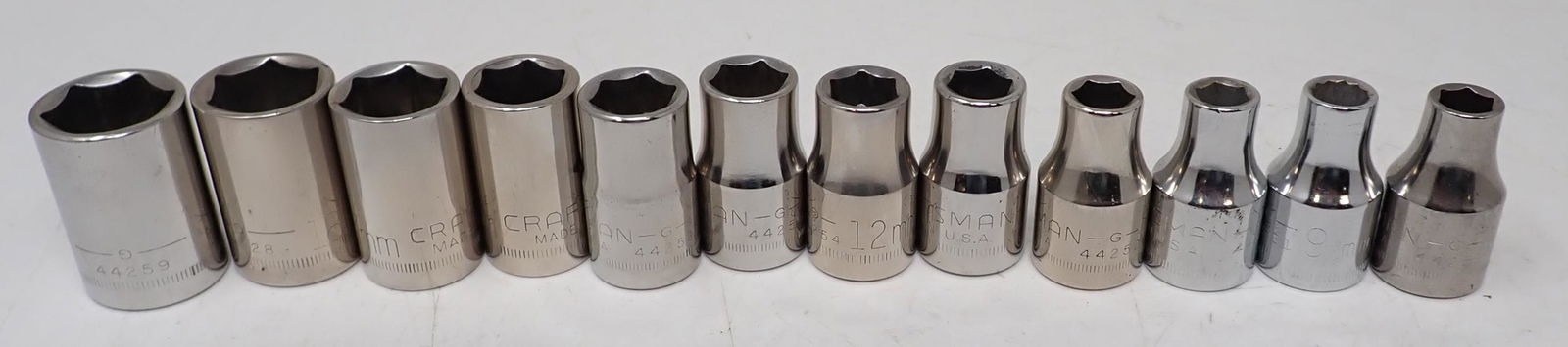 Craftsman Metric 1/2" Drive Sockets (1 of 2)