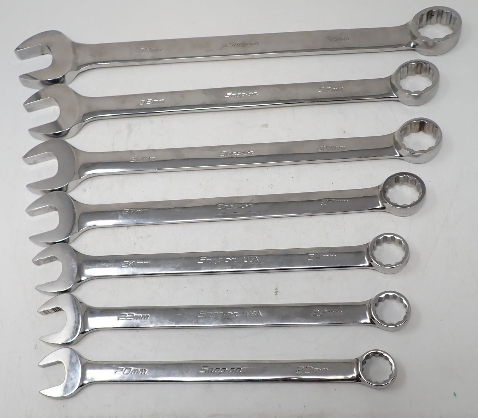 Snap On OEXM Metric Combination Wrenches (1 of 3)