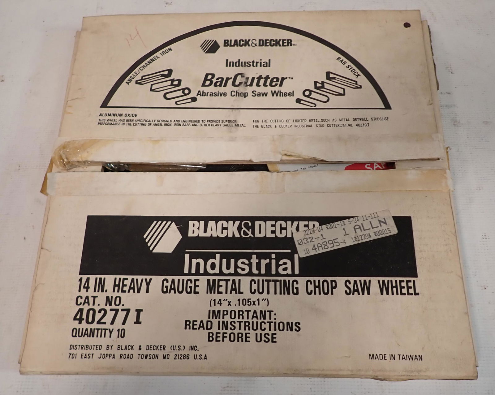 7 Black & Decker 14" Chop Saw Wheels (1 of 4)
