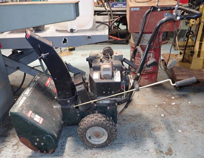 26" Craftsman 9hp Snowblower (0355) on Nov 20, 2022 M.J. Stasak Jr