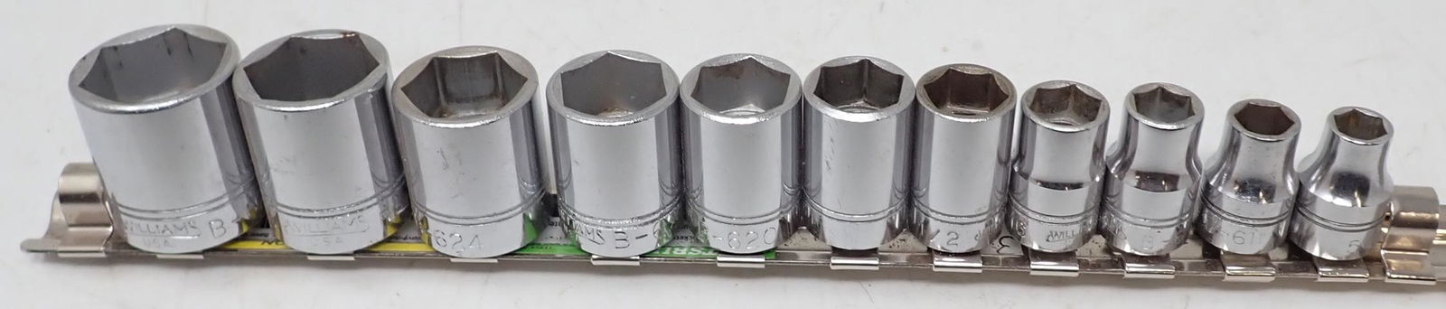Williams 6 Point 3/8" Drive Sockets SAE (1 of 2)