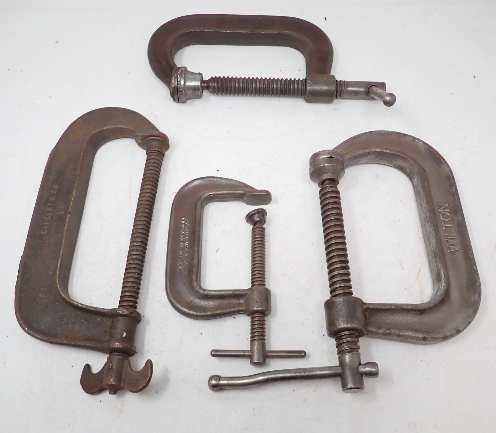Sargent Williams & Wilton Clamps: Largest is Sargent No. 16 , 6"