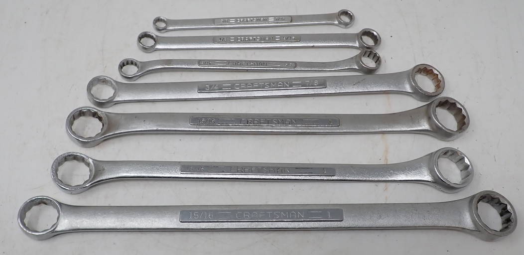 Craftsman Box Wrenches Nov 27, 2022 M.J. Stasak Jr. Auction and
