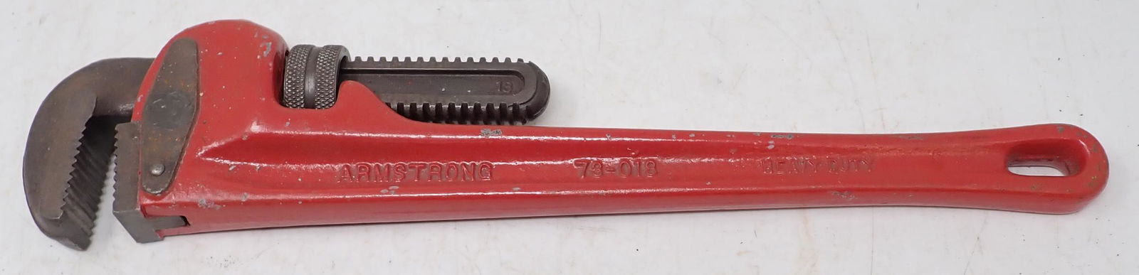 Armstrong 18" Pipe Wrench (1 of 1)