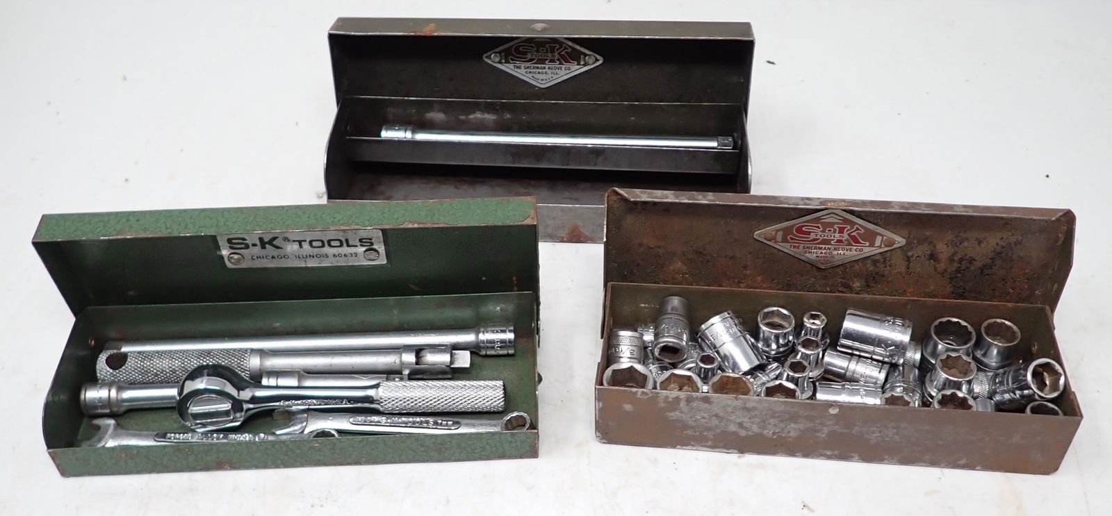 S-K Tools 1/4" Drive Rachet Sockets Extensions (1 of 5)