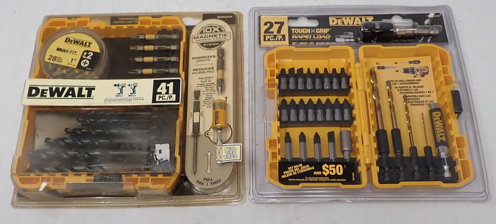 DeWAlt Scewdriving Bit Sets (1 of 3)