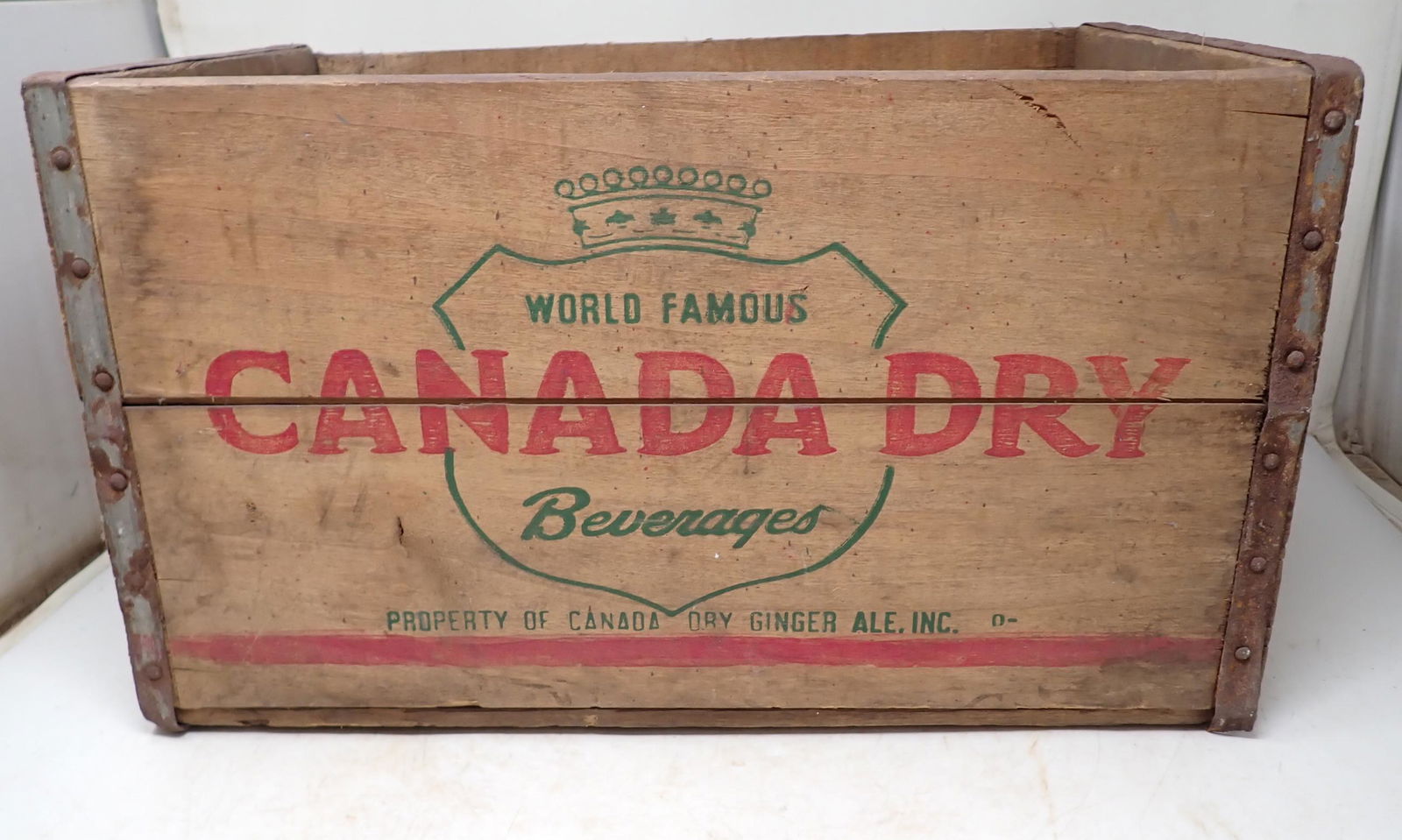 Canada Dry Wood Crate (1 of 6)