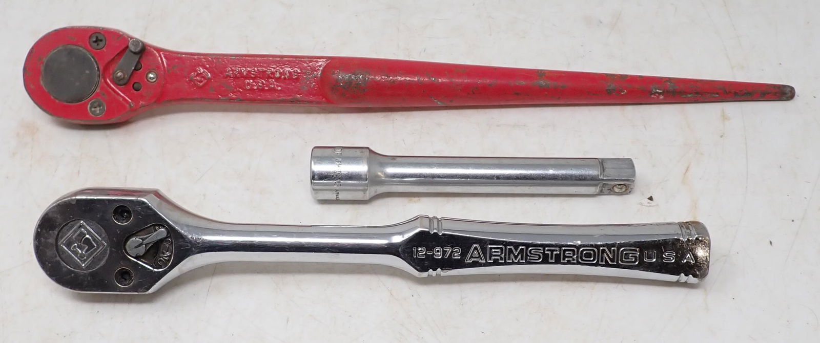 Armstrong SA-55 Spud Rachet & 12-972 1/2" Drive Wrench (1 of 2)