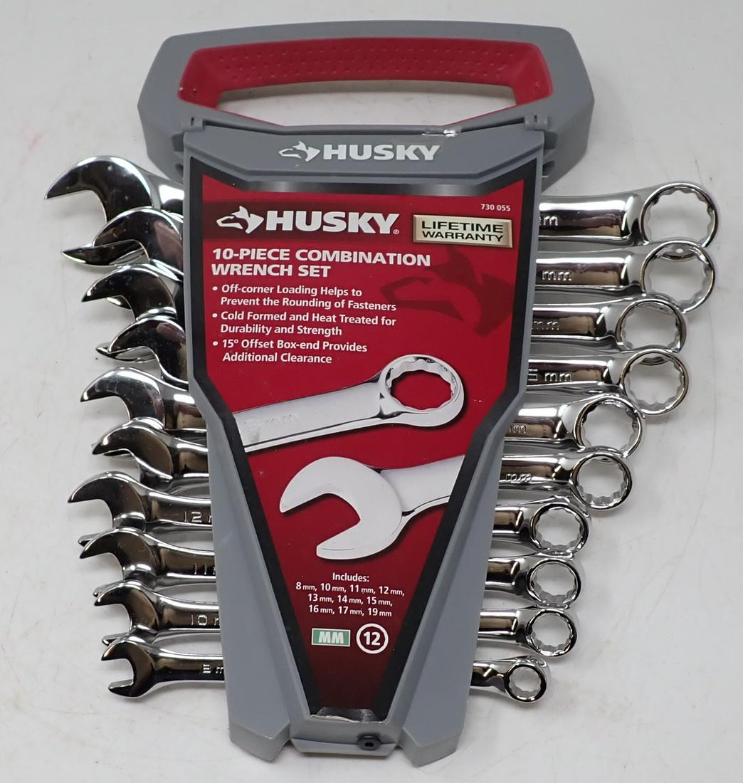 Husky 10pc Combination Metric Wrench Set (1 of 3)
