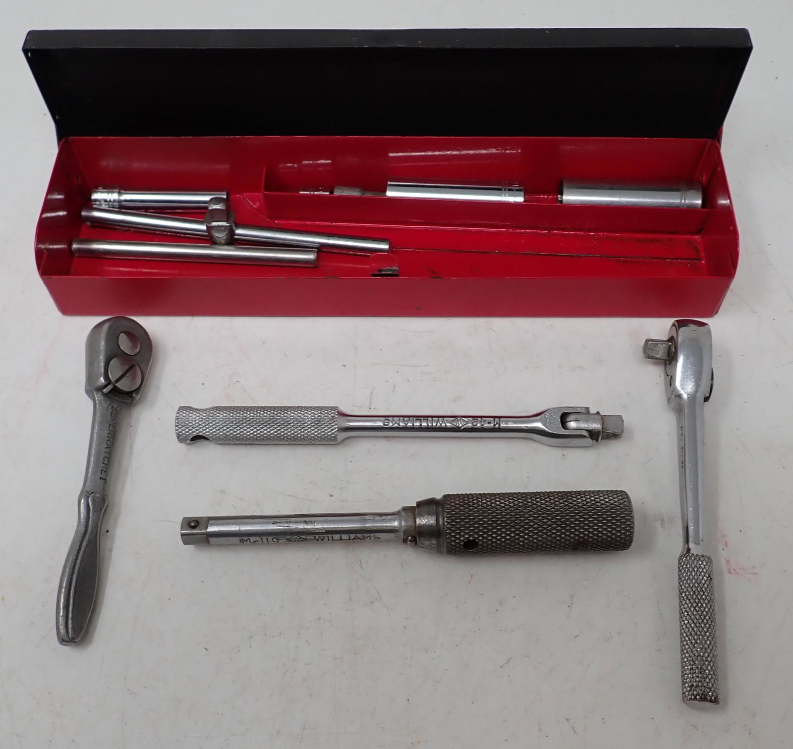 Williams 1/4" Drive Rachets Breaker Bar Sockets (1 of 4)