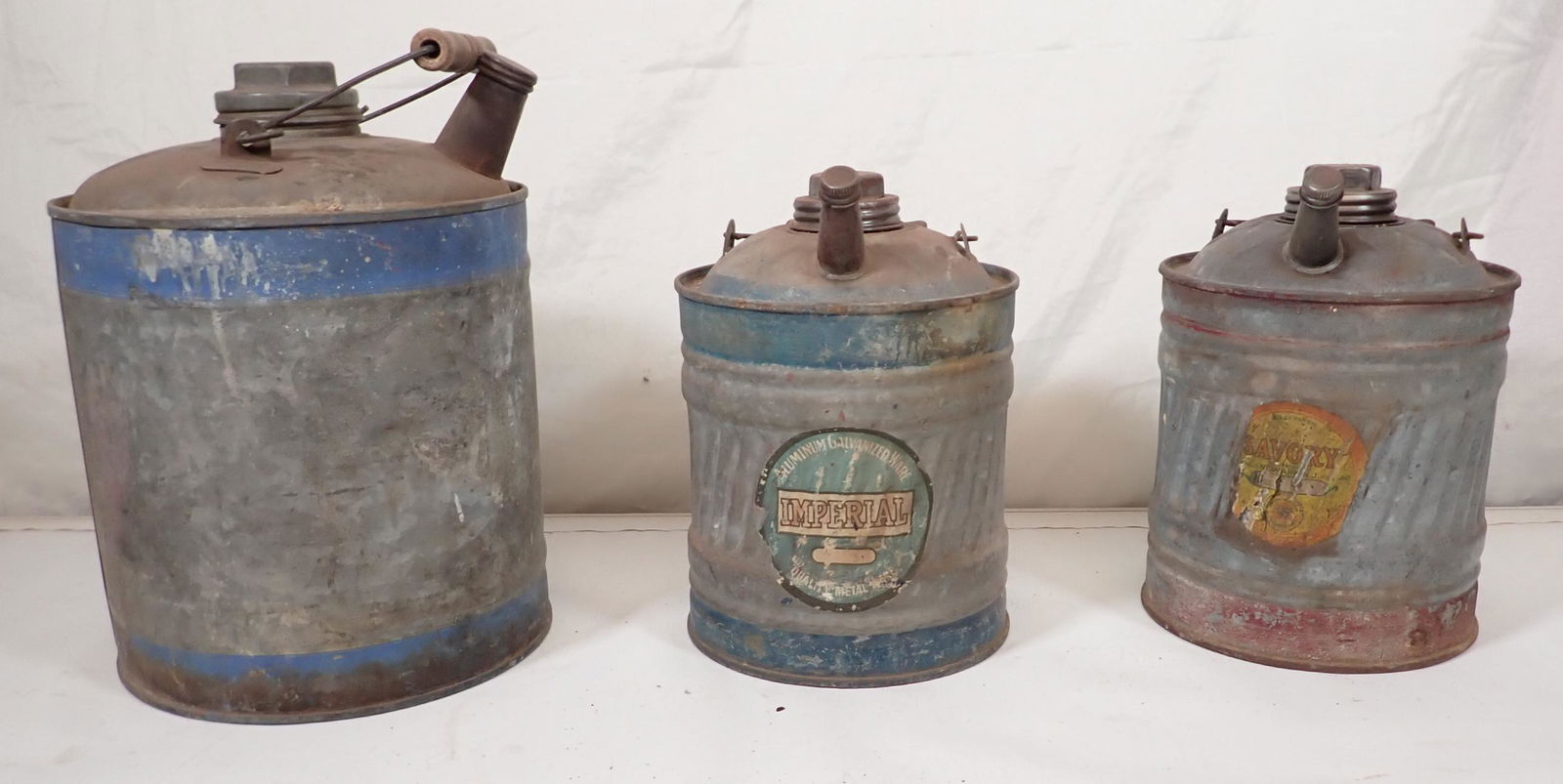 Galvanized Kerosene Cans (1 of 2)