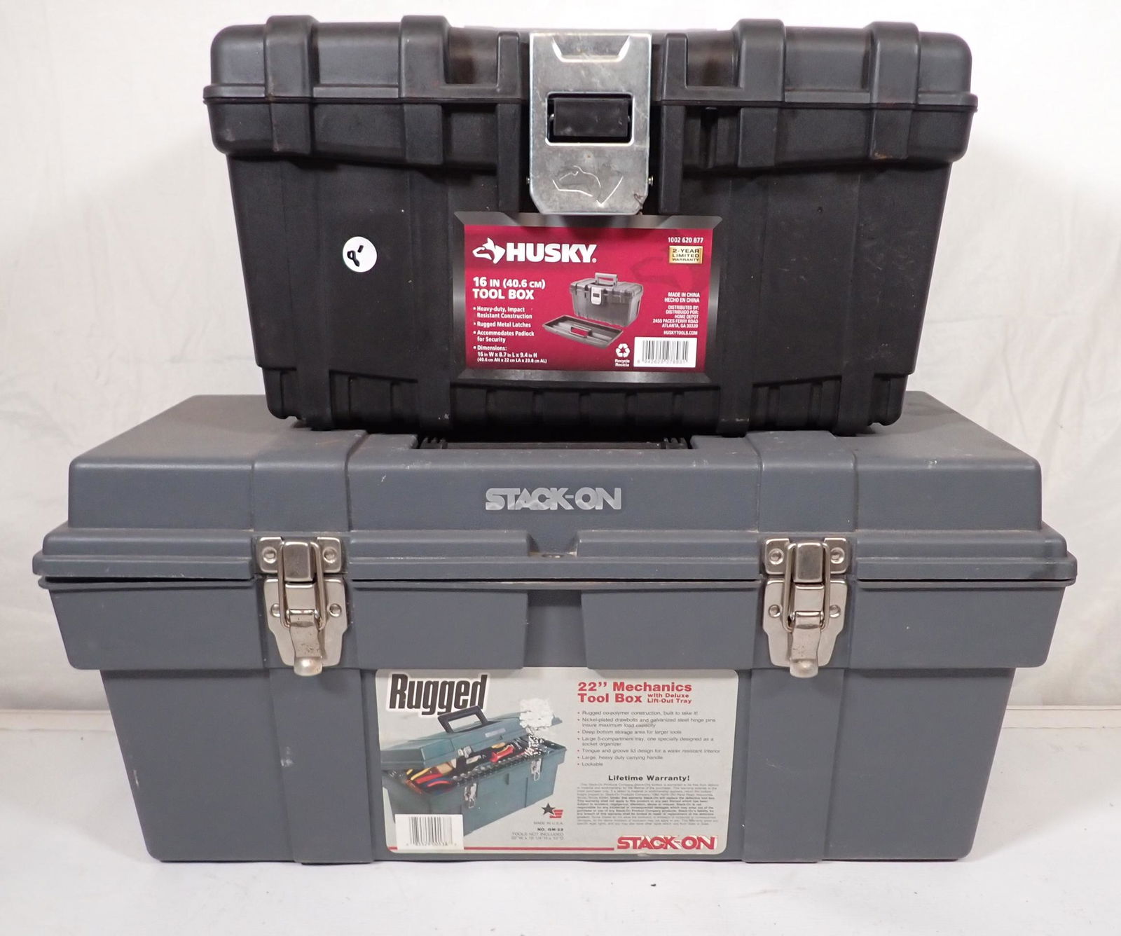 Stack On & Husky Tool Boxes (1 of 1)