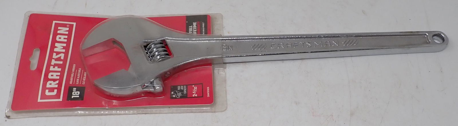 Craftsman 18" Adjustable Wrench (1 of 2)
