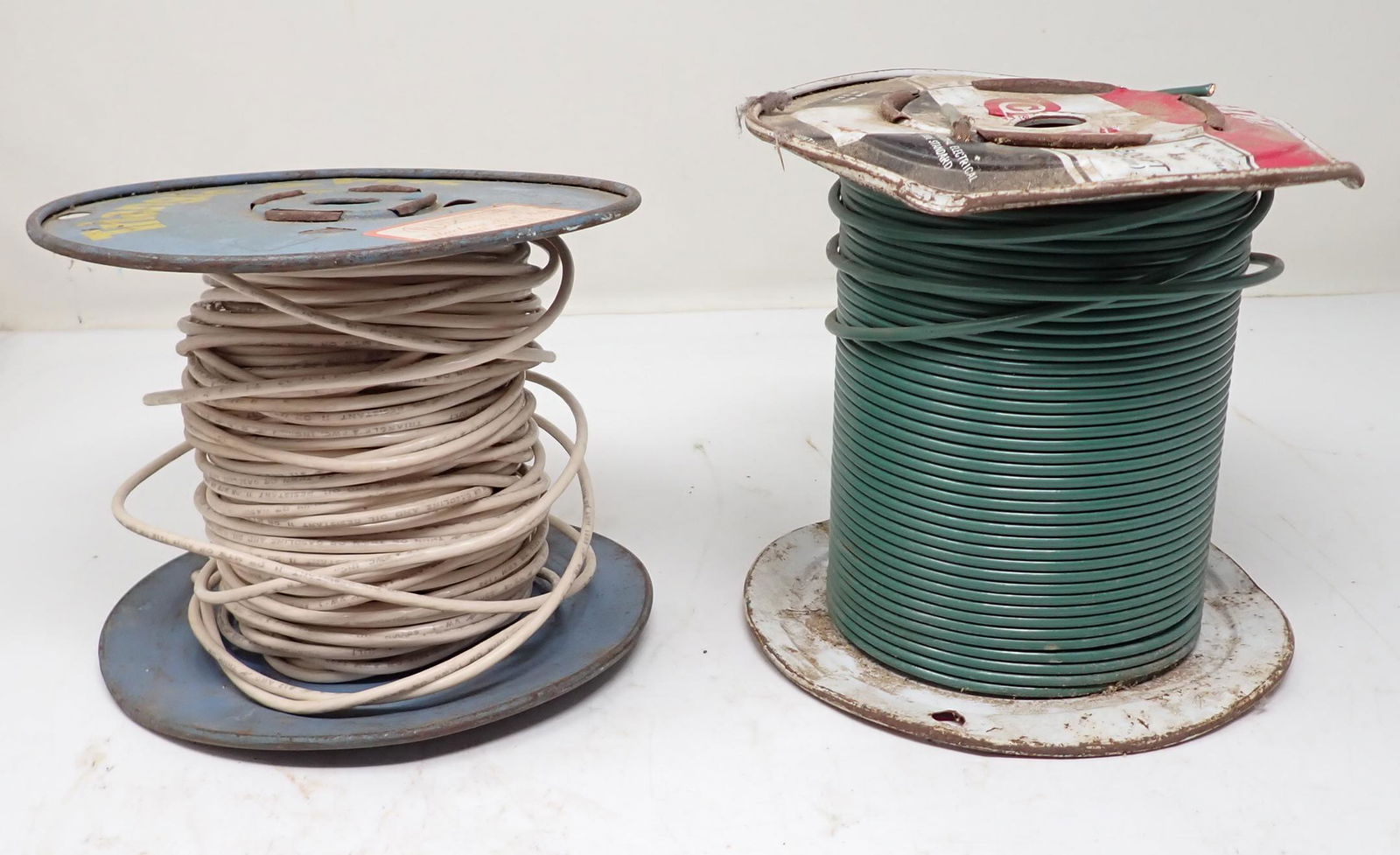 2 Partial Spools of Wire (1 of 5)
