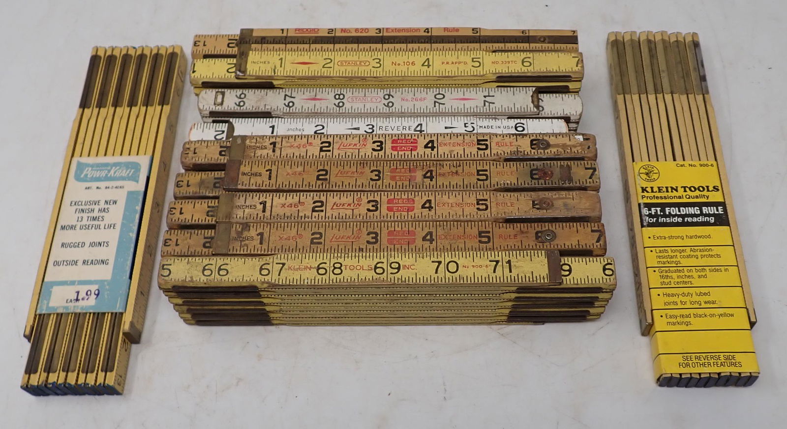 Klein Lufkin Stanley Folding Rules (1 of 4)